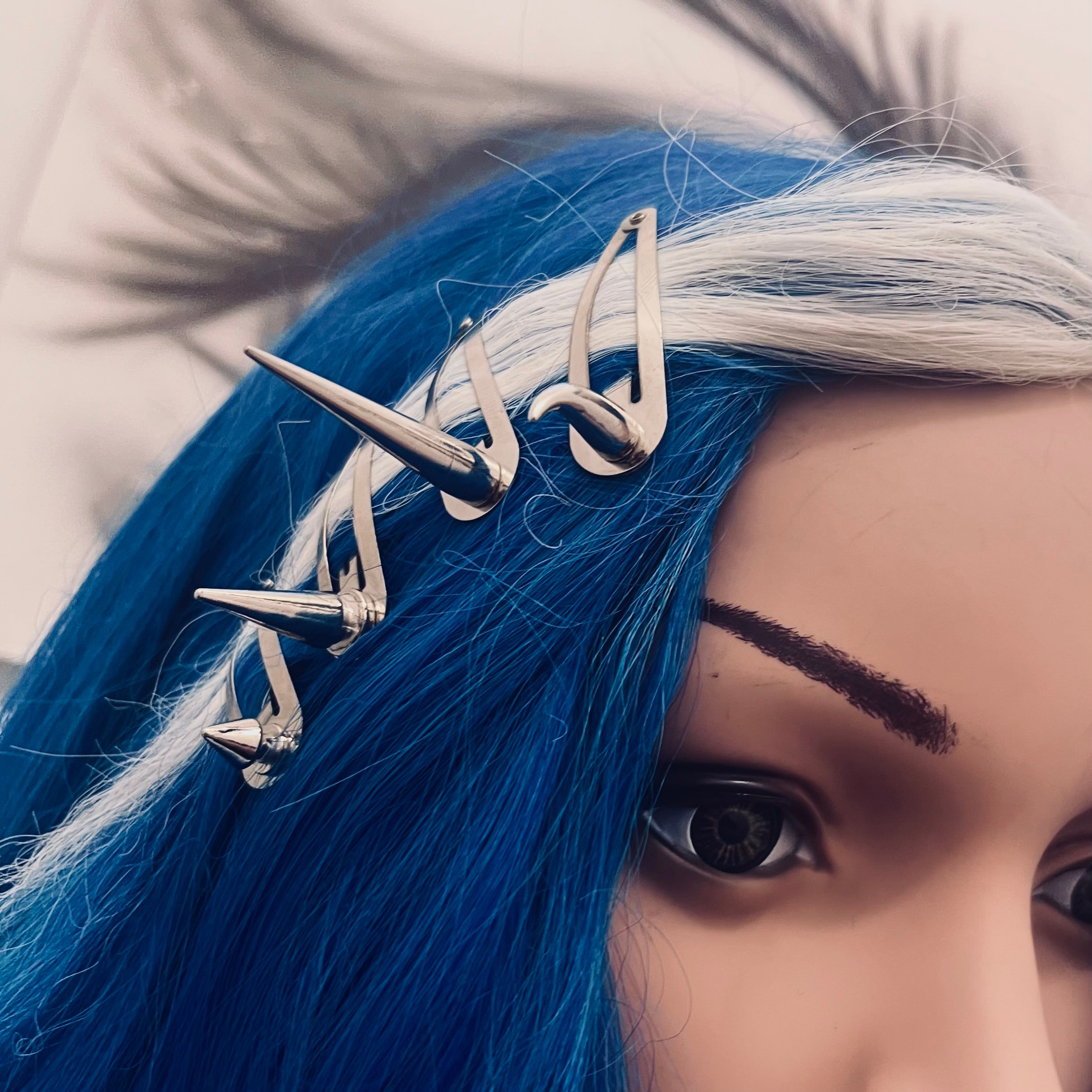 Serenity Spike Hair Clips