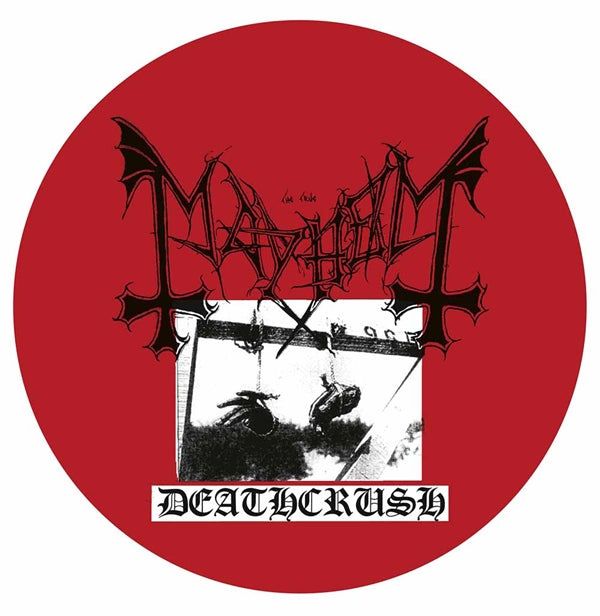 MAYHEM Deathcrush EP Vinyl Picture Disc  (1987)