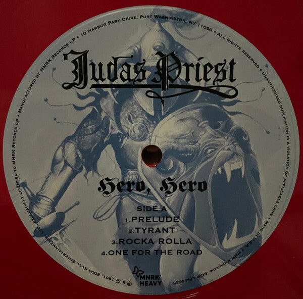 JUDAS PRIEST Hero Hero RSD Vinyl 12" Embossed (1981)