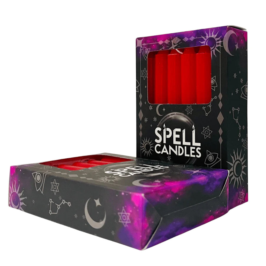 Spell Mini Candles 12pk - Assorted Colours