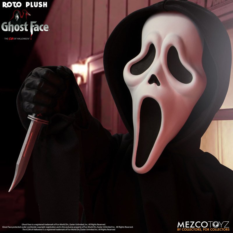 Ghost Face Roto Plush Doll