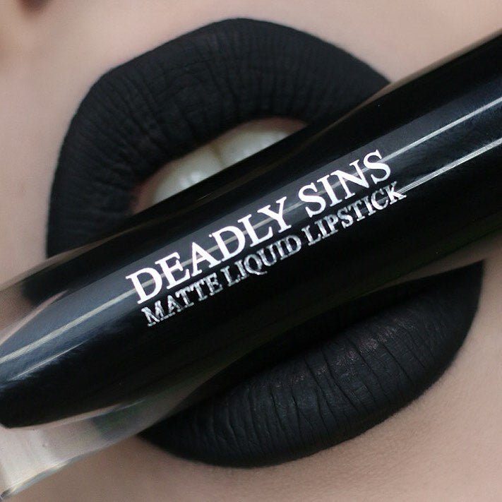 Salem Matte Black Liquid Lipstick