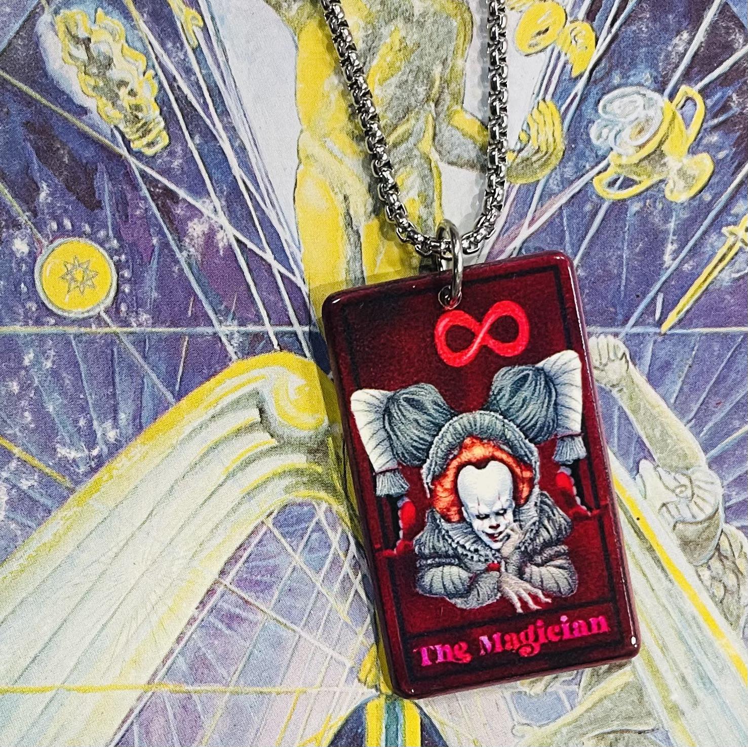 Horror Tarot Magician Necklace