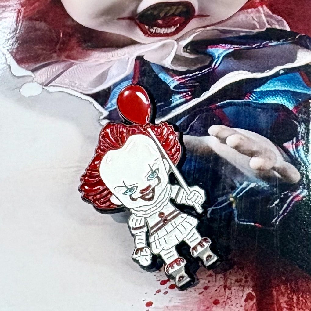 Pennywise (IT) Smell the Circus Enamel Pin