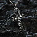 Smoldering Ankh Necklace