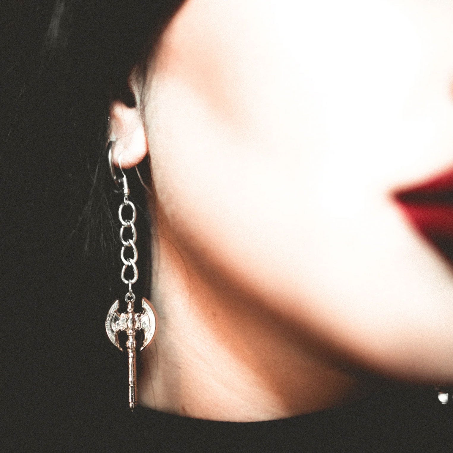 Beserker Warrior Axe Earrings