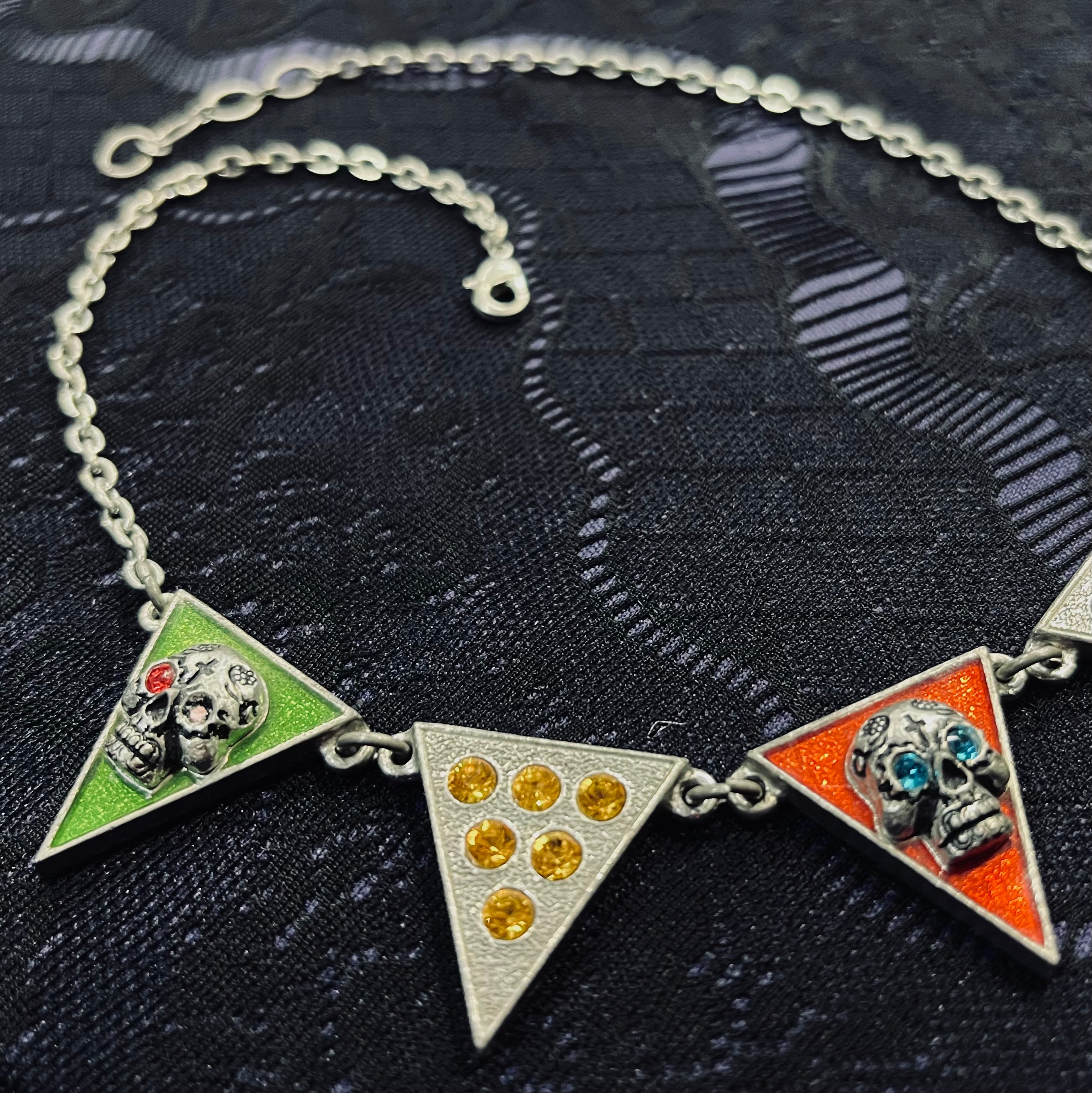 U17 Alchemy Tri Rocker Necklace