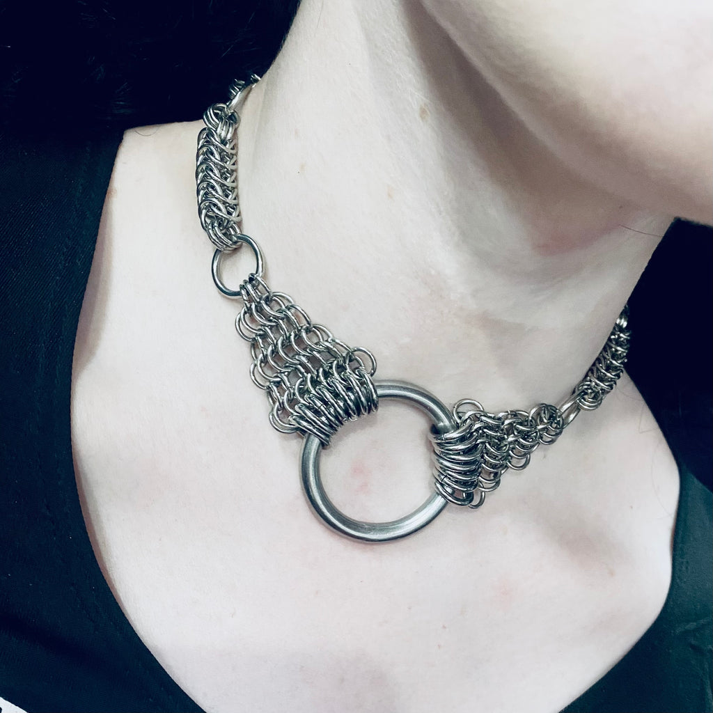 Badassery Chainmaille Collar