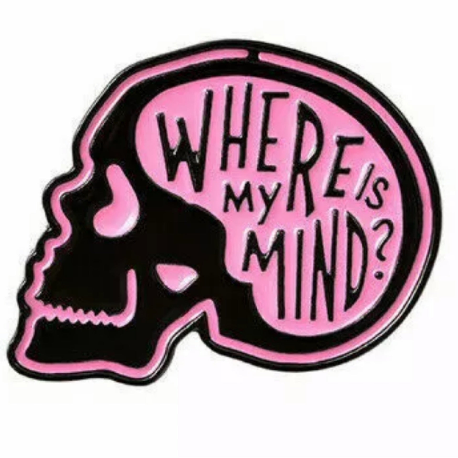 Where is my Mind Enamel Pin