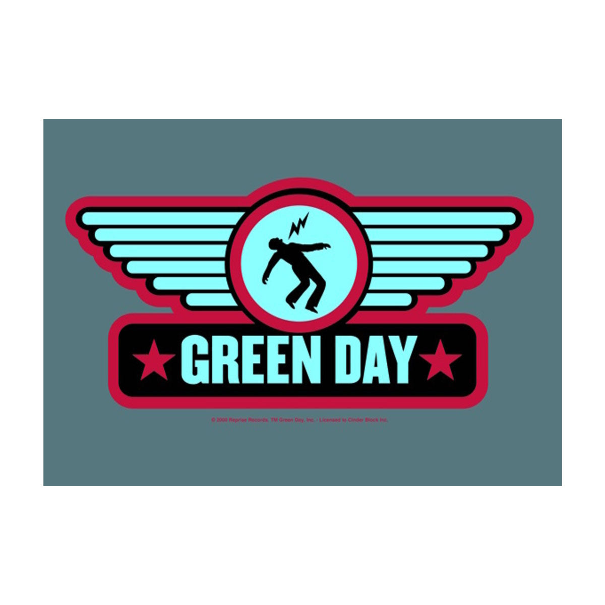 GREEN DAY Wings Wall Flag