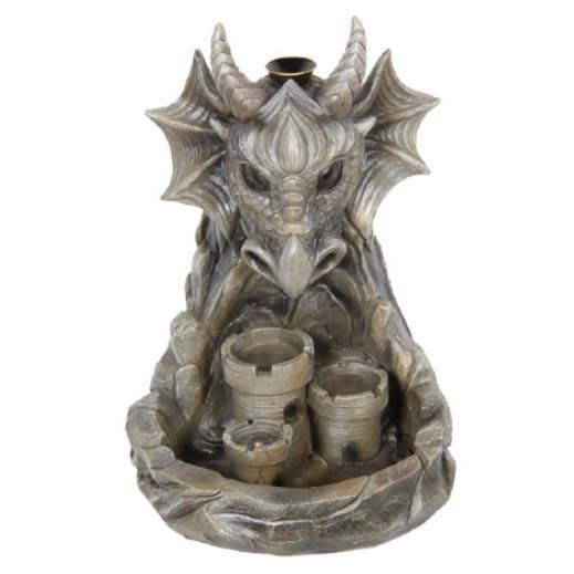 Dracos Fury Backflow Incense Holder