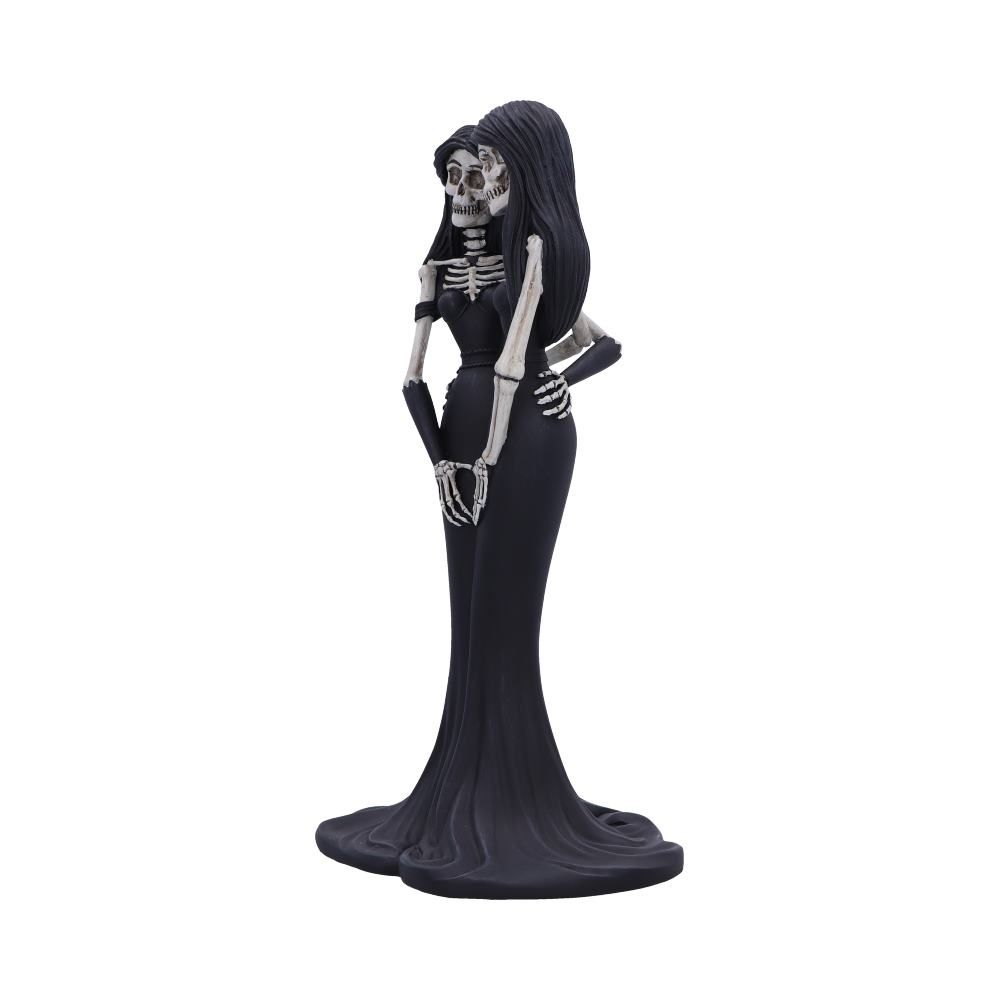 Eternal Sisters Skeleton Embrace Statue