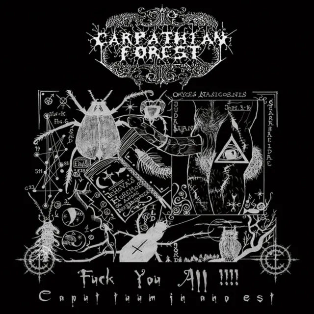 CARPATHIAN FOREST Fk You All !!!! (Caput Tuum In Ano Est) CD Ltd Edt