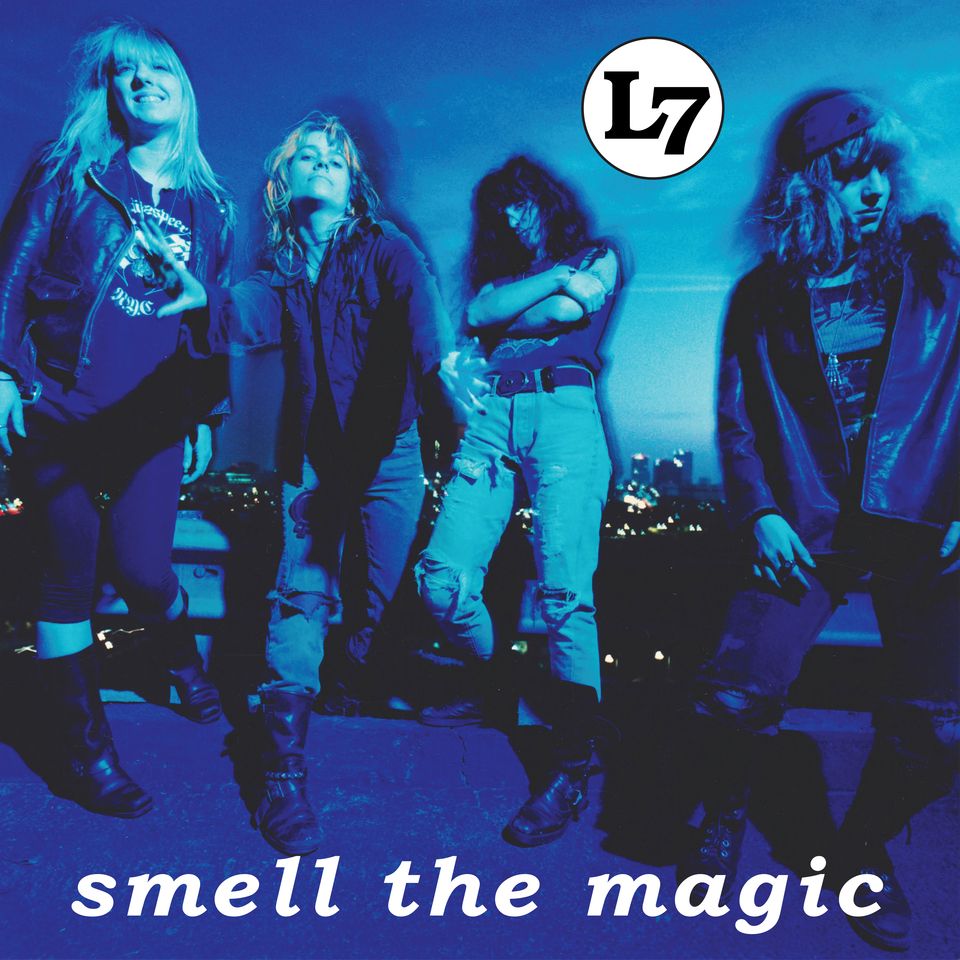 L7 Smells Like Magic Coloured Vinyl LP 1990