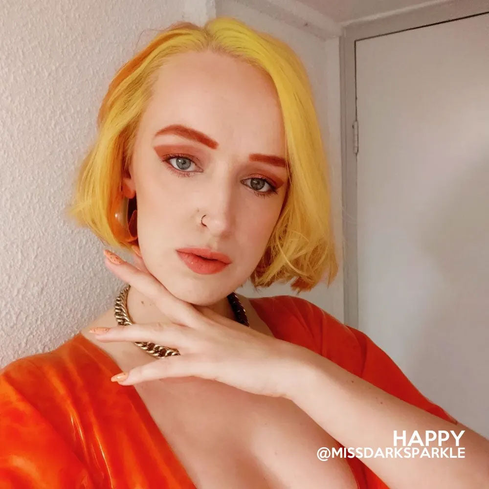 Happy UV Yellow Attitude Hair Dye