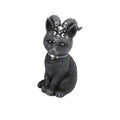Noble the Dark Familiar Cat Statue Petite