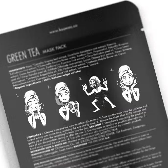 Corpse Paint Face Sheet Mask Weeping Willow