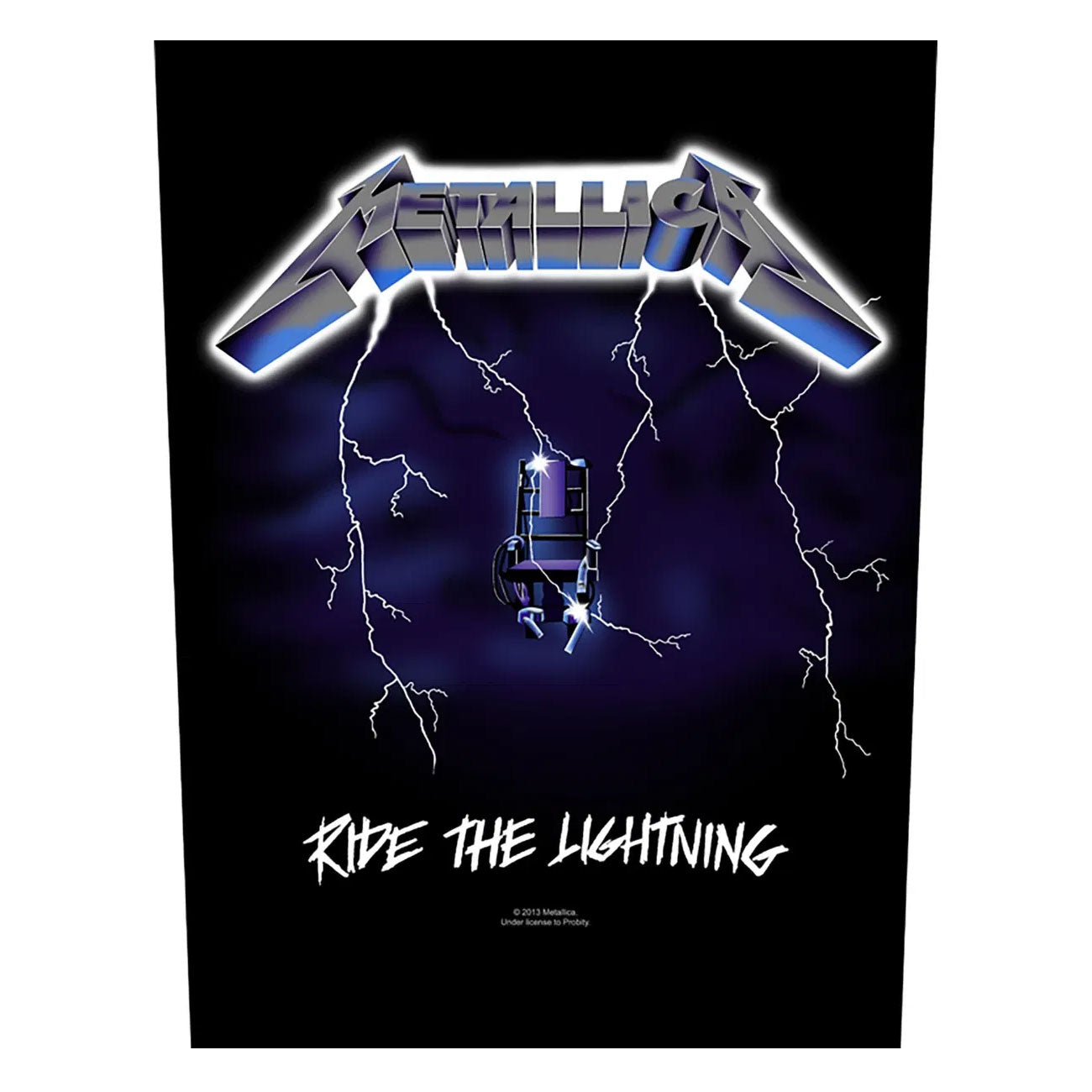 METALLICA Ride The Lightning Back Patch