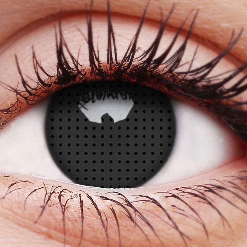 Black Screen Contact Lenses