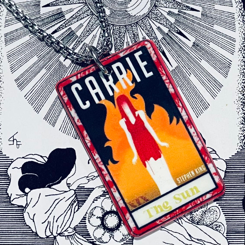 Horror Tarot Sun Necklace