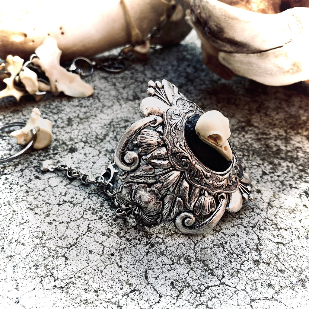 Ravens Call Filigree Wrist Cuff