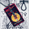 Horror Tarot Hanged Man Necklace