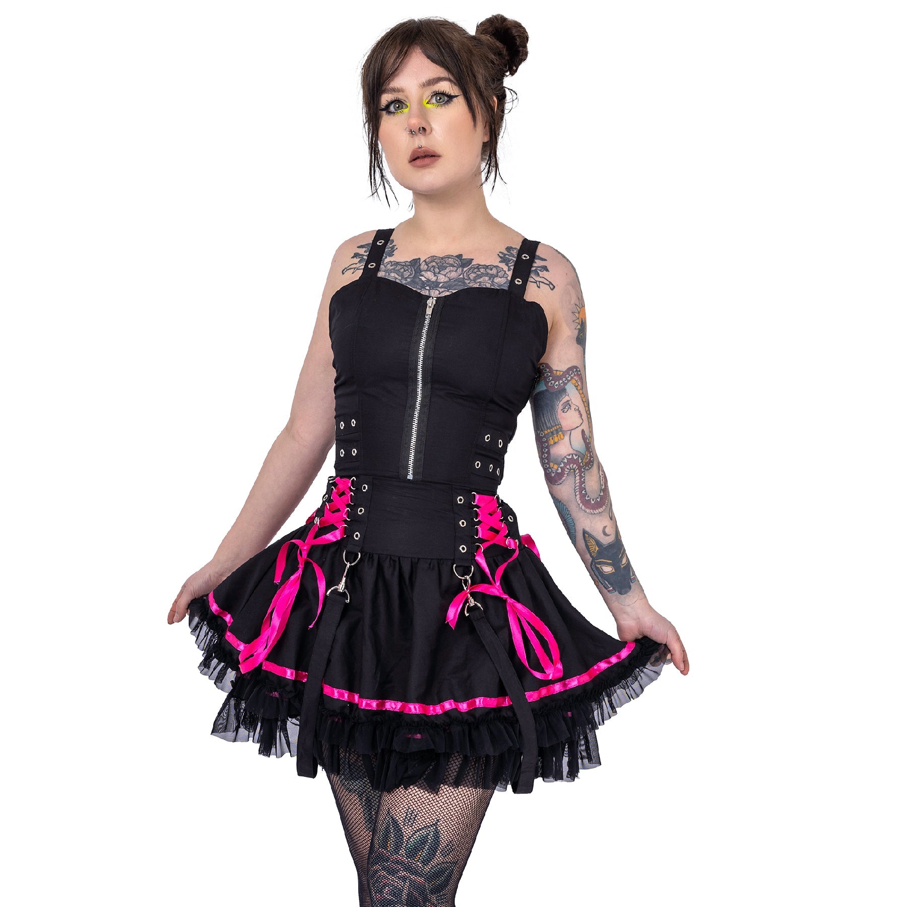 Lustre Corset Laced Dress