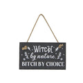 Witch by Nature Mini Sign