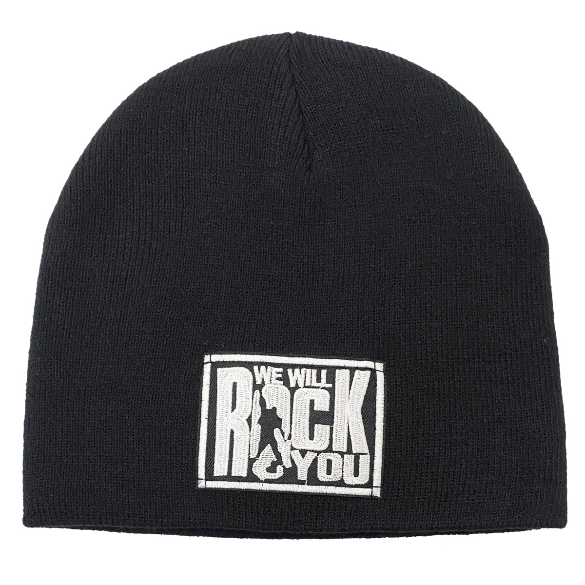 QUEEN We Will Rock You Patch Beanie