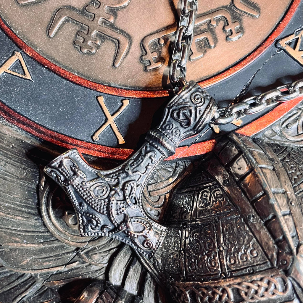 Mjölnir Protector Thors Hammer Necklace