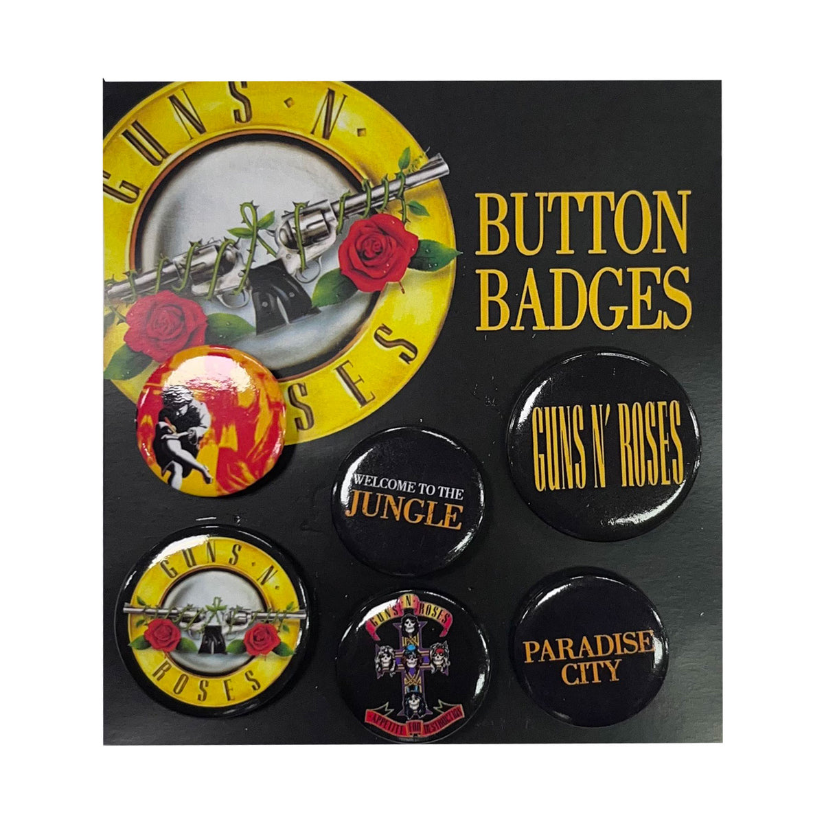 Badge Pack - GUNS N ROSES (GNR)