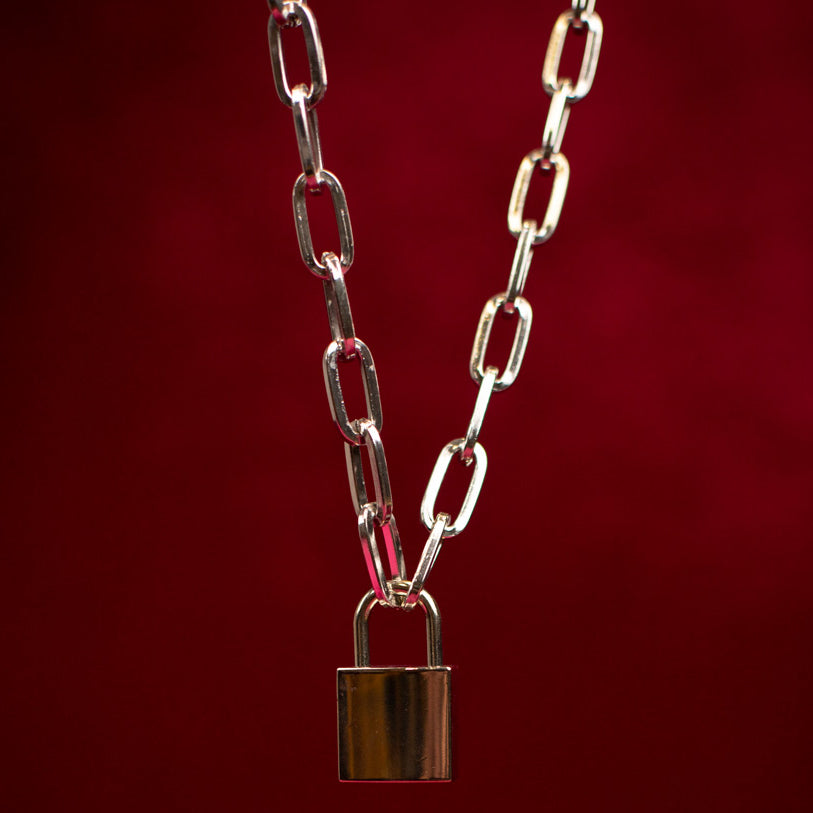 Soulkeepers Locked Up Padlock Necklace