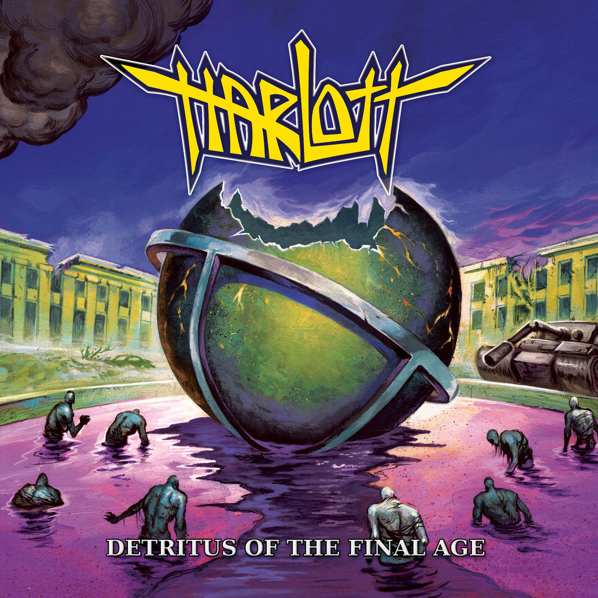 HARLOTT Detritus Of The Final Age Digipak CD (2020)