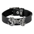 GHOST Leather Wristband