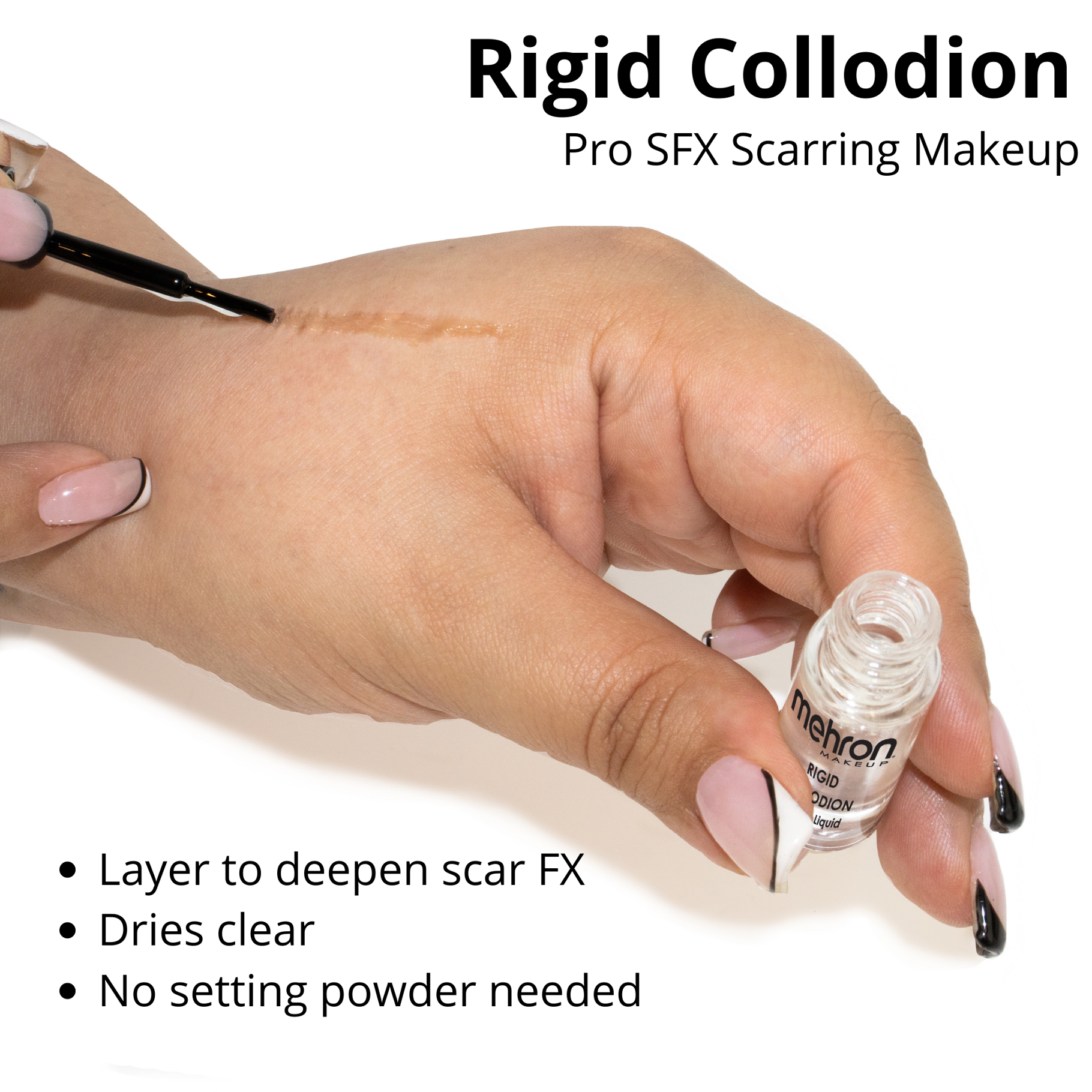 Rigid Collodion Scarring Liquid with Brush