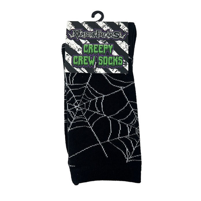 Nightweave Spiderweb Crew Socks