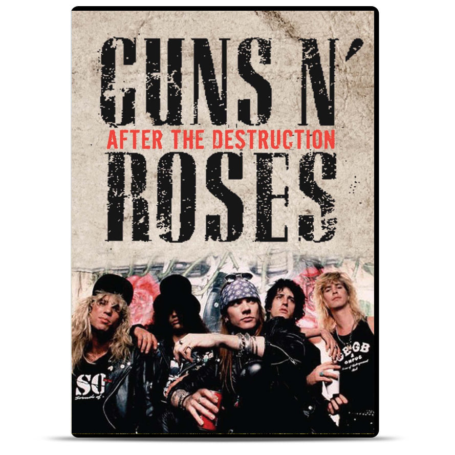 GUNS N' ROSES (GNR) After The Destruction DVD (2014)