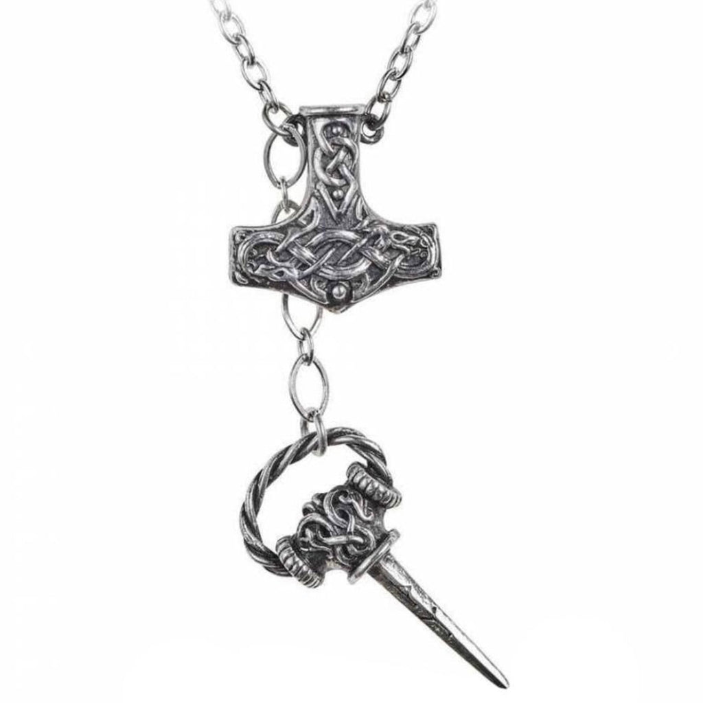 Thor Dagger Pendant Necklace