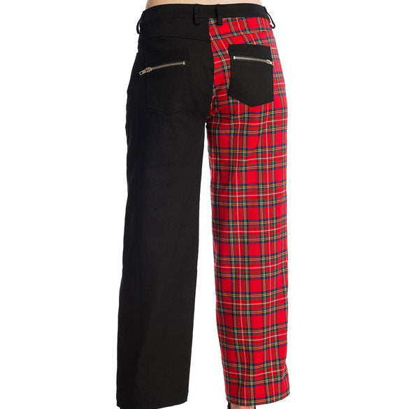 Dyad Split Tartan Pants