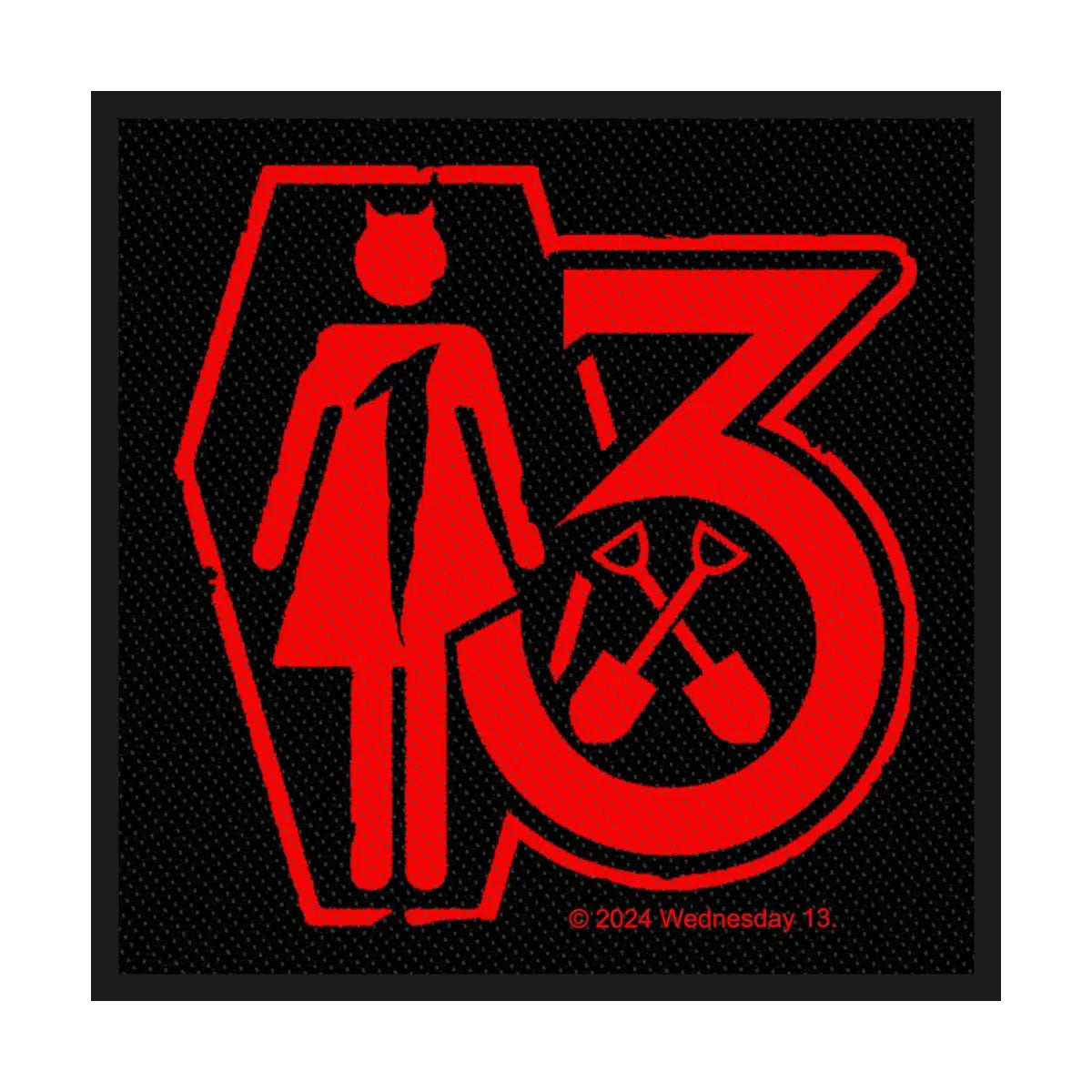 WEDNESDAY Casket 13 Patch