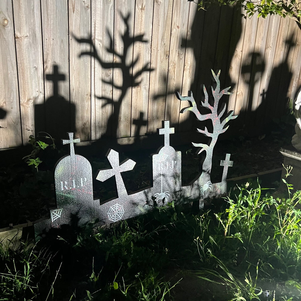 Graveyard Garden Shadow Display