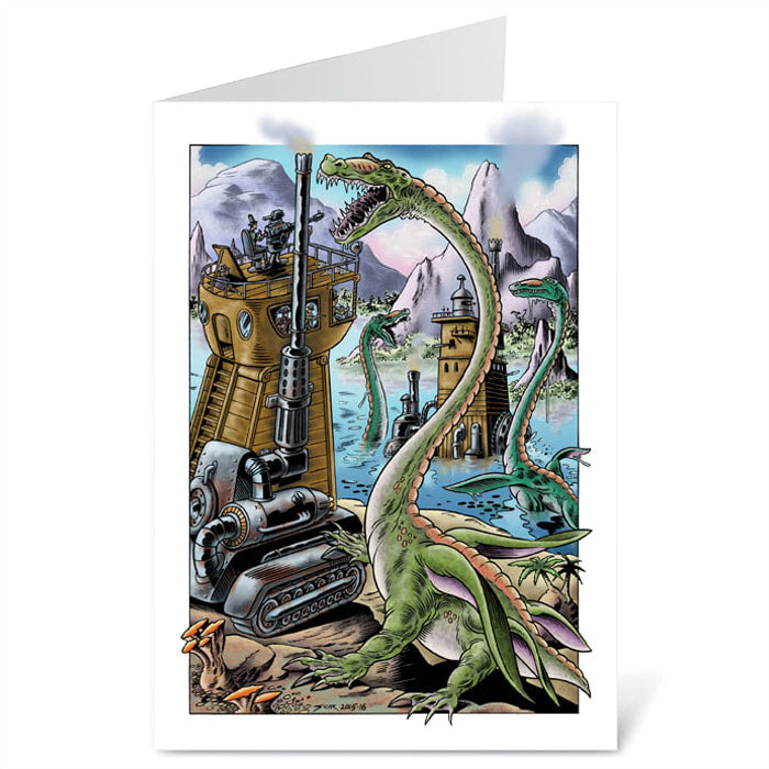 Bay Of Plesiocrocs - Blank Card