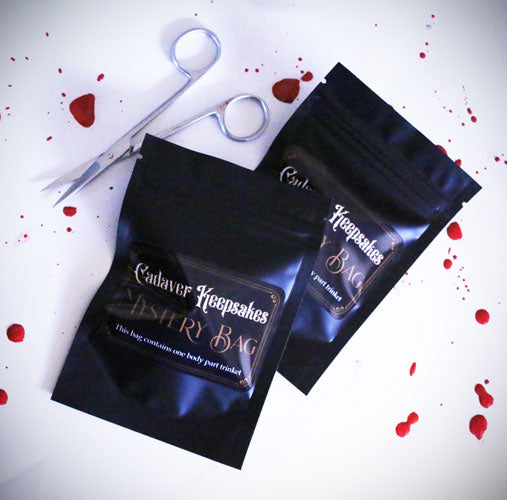 Cadaver Keepsake Mystery Bag Trinket Collection