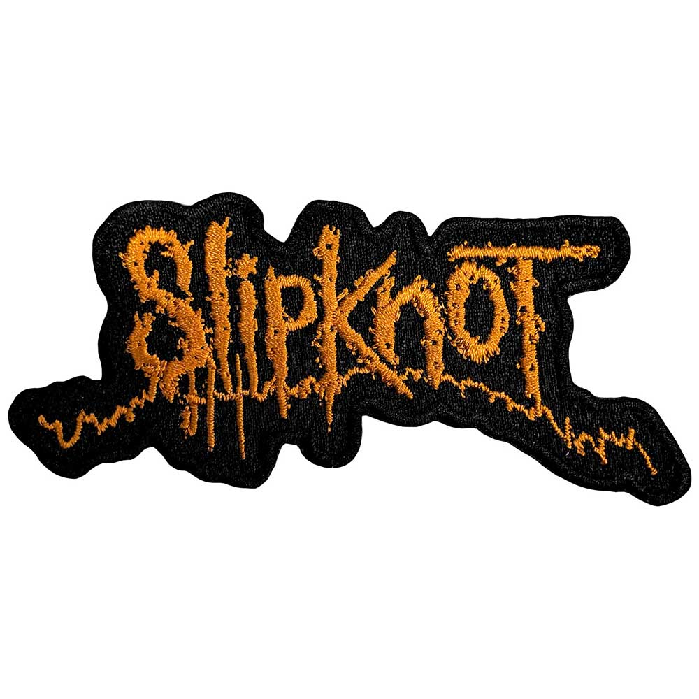 SLIPKNOT Orange Logo Cut Out Patch