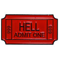 Ticket to Hell - Admit One Enamel Pin