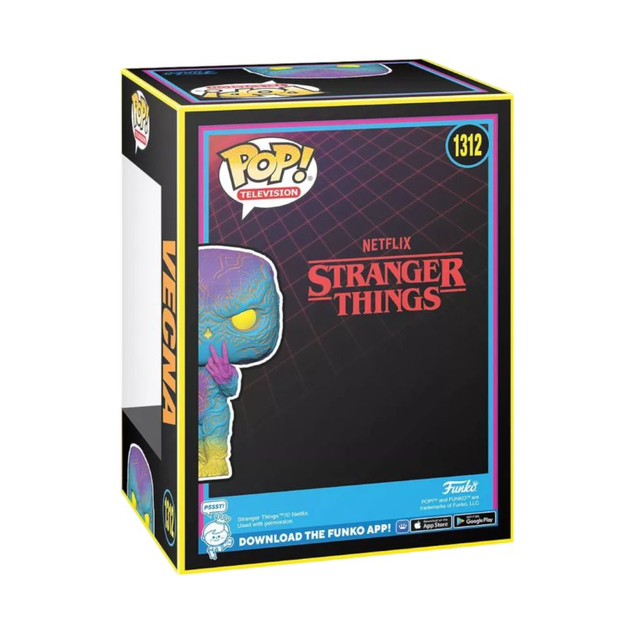 Stranger Things - Vecna US Exclusive Blacklight Pop!