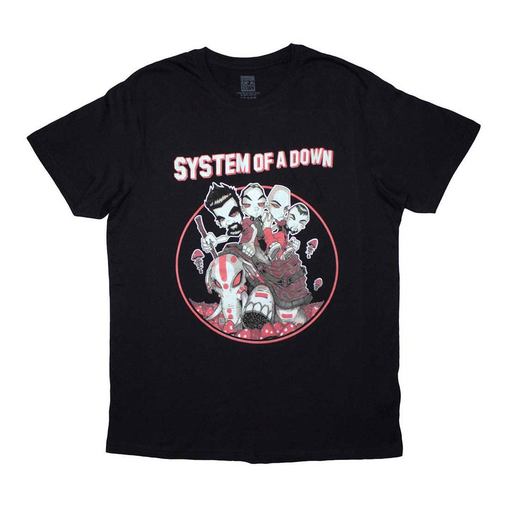 SYSTEM OF A DOWN (SOAD) Mushroom People Tee