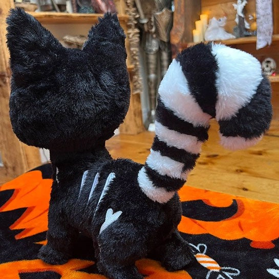 Skelekitty Plush Toy - Ghostly Bones