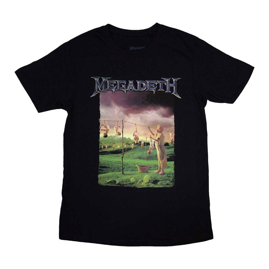 MEGADETH Youthanasia Tracklist Tee (Backprint)