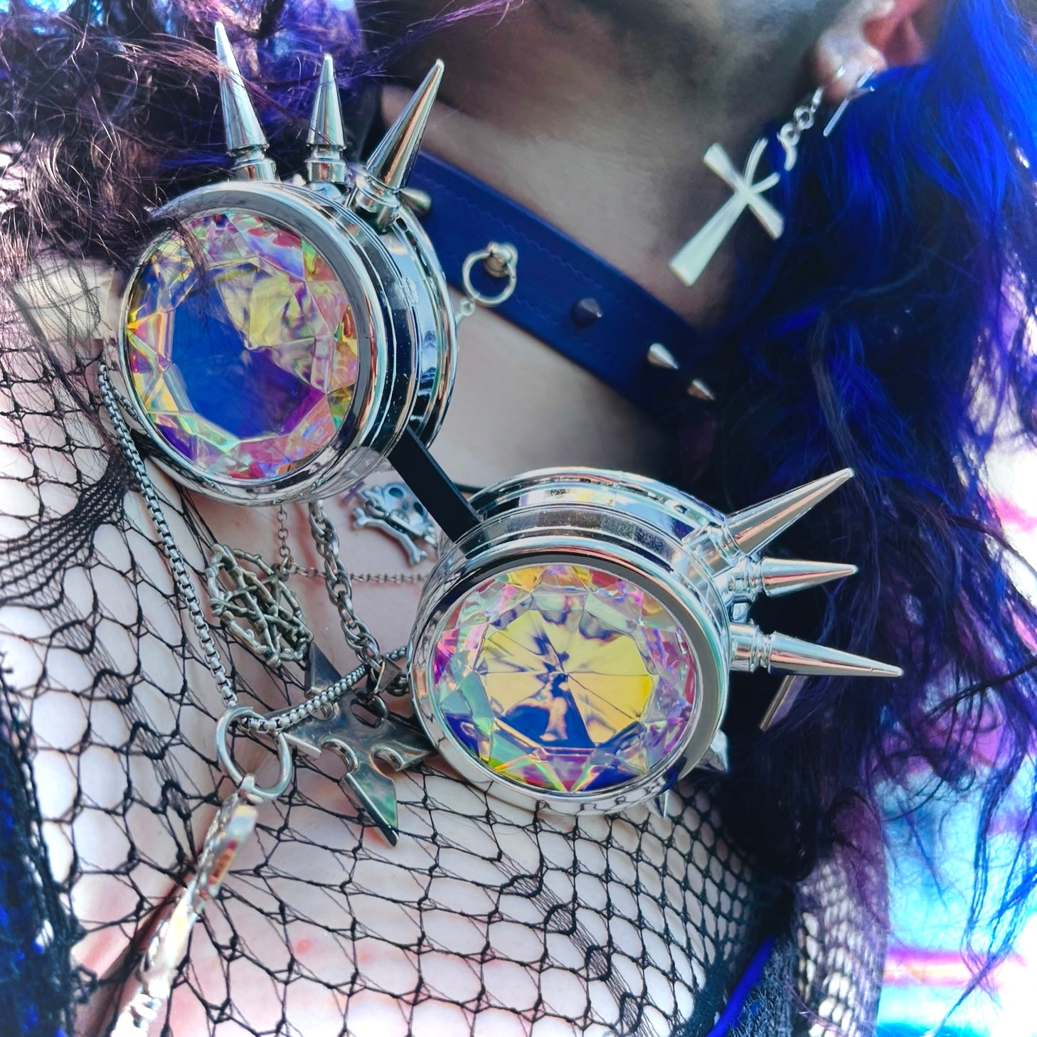 Crystal Vision Cyber Goggles